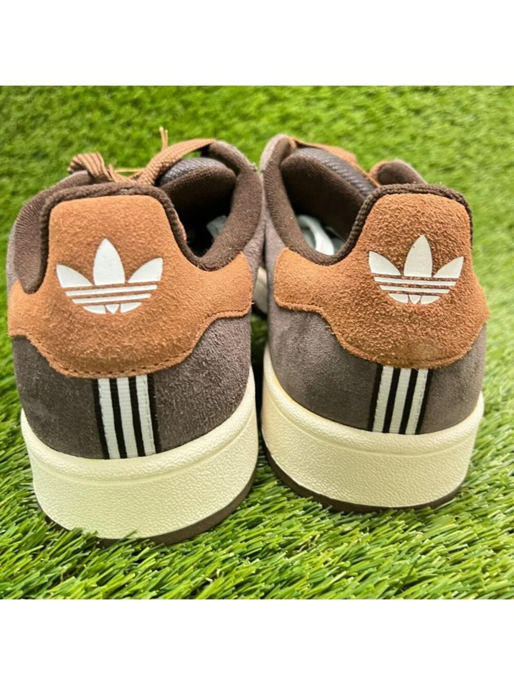 Adidas Campus 00s Mens Size 8 Brown White Gum Athletic Lifestyle Shoes Sneakers